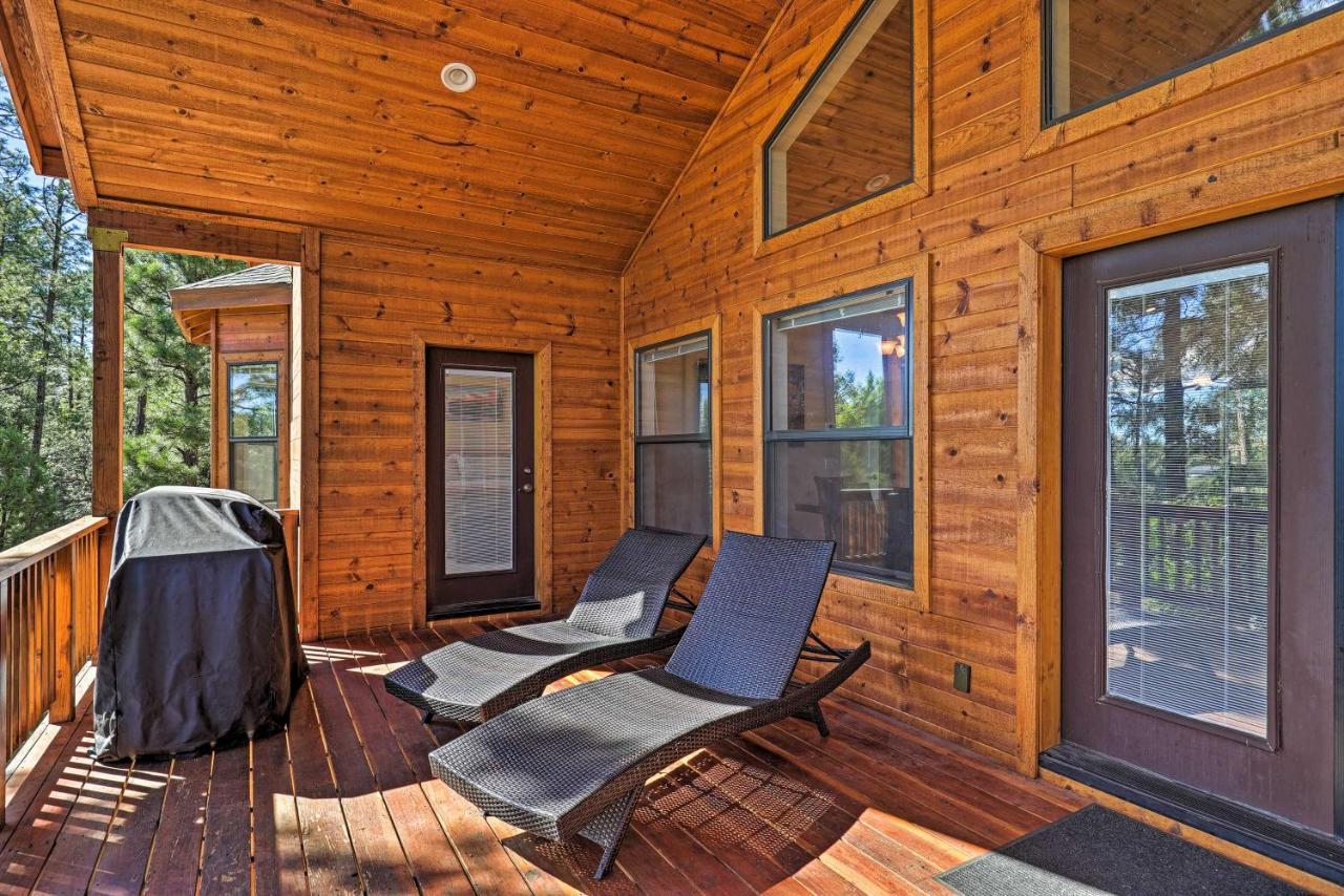 Serene Lakeside Cabin With Decks And Edler Lake Views! Пайнтоп-Лейксайд Екстер'єр фото